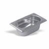 Bac Gastronorme inox 18/10 - GN1/9 - 176x108x100mm - 0,9L - Bords renforcés - Température -40/+90°C