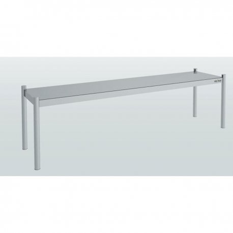 Etagère supérieure pour table inox