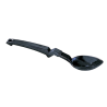 Cuillère de service en copolyester - sans trou- noire pleine - 32 cm