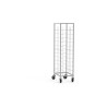 Chariot inox 12 niveaux - Pour plateaux 290-380 mm - Roues 125 mm freinées