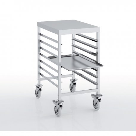 Echelle basse pâtissière en inox