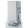Chariot chaud GN2/1 - Inox renforcé - Isolation HD - Thermostat digital - Porte 180° - 2600W