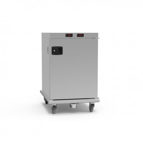 Chariot chaud de liaison embouti GN2/1