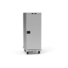 Chariot chaud inox 20 GN2/1 - Thermostat numérique - Porte 270° - Serrure clé - 2100W