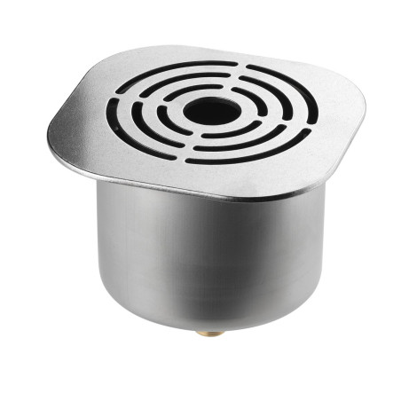 Gouttes encastrables - Vidange intégrée - 122x128x86 mm - Pour refroidisseurs & PRO-STREAM-H