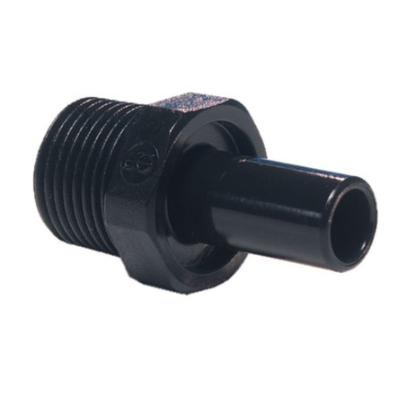 Raccord - Entrée 12/17 3/8''M - Queue 8mm - Arrivée d'eau