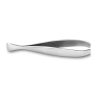 Pince à désarêter inox - 13,5x2 cm