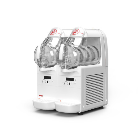 Distributeur de desserts glacés MINIGELPLUS 2x6L - Température réglable et système de mélange renforcé
