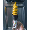 Machine à glaces soft 15L/h 1 parfum cuve 8L contrôle électronique refroidissement par air