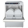 Lave-vaisselle ECOLINE Inox AISI-34 50x50 Double paroi Cycle 1-3 min LED Filtration innovante 15L/cycle