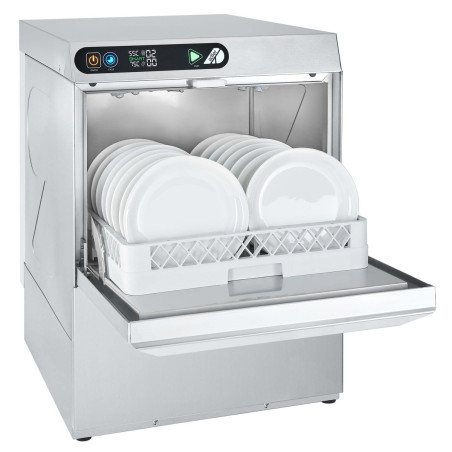 Lave-vaisselle EVOLINE 50x50 Inox AISI-304 Pompe Vidange SOFT START LED Cycle 1-10 min