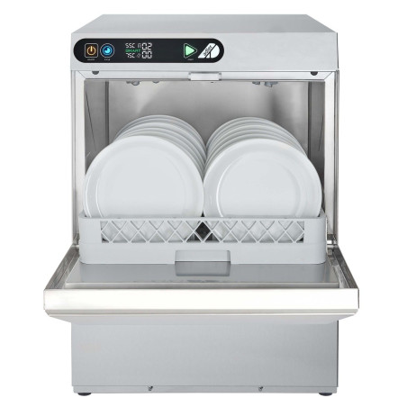 Lave-vaisselle EVOLINE 50x50 Inox AISI-304 Pompe Vidange SOFT START LED Cycle 1-10 min