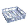 Casier de lavage 400x400 en plastique pour 8 assiettes hauteur 150mm qualité supérieure