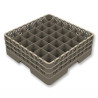 Panier de lavage 500x500 pour 36 verres en plastique H: 160mm/180mm Ø max: 73mm