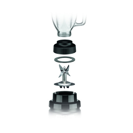Blender de bar 2 vitesses avec interrupteur à bascule fonction pulse bol 13L en copolyester