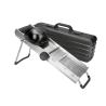 Mandoline inox -lame tournante incorporée - avec malette et outils
