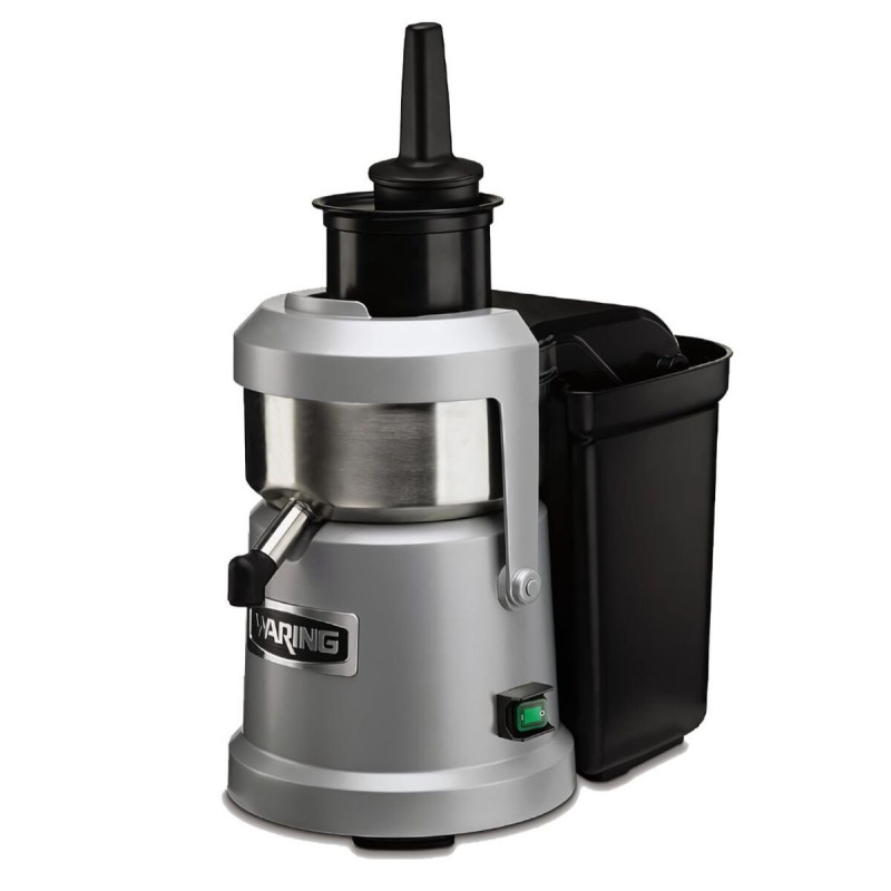 Extracteur de jus 1000W 11L/h 3600 RPM métal moulé sécurité anti-goutte brosse incluse