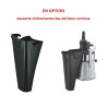 Extracteur de jus 1000W 11L/h 3600 RPM métal moulé sécurité anti-goutte brosse incluse