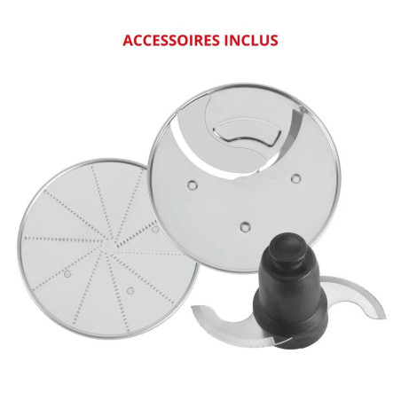 Robot multifonction 17L avec 2 disques et outils de coupe inclus