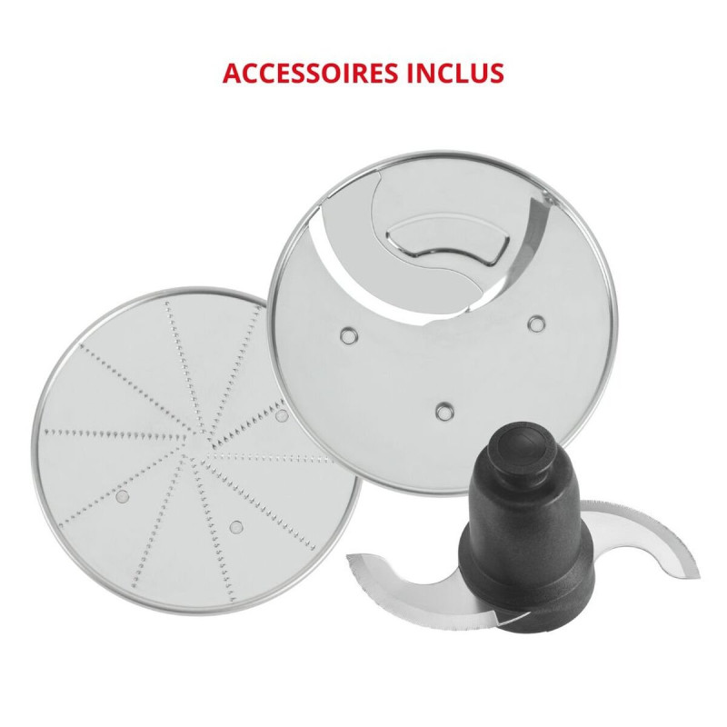 Robot multifonction 17L avec 2 disques et outils de coupe inclus