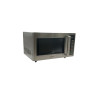 Four micro-ondes programmable 25L Inox sole céramique 10 boutons 95 min 3 puissances 1100W cafétéria