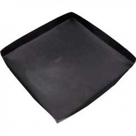 Plateau en téflon avec fond en plat