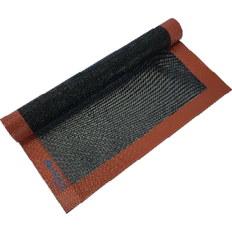 Plateau silicone perforé 400x300 - Antiadhésif pour cuisson uniforme
