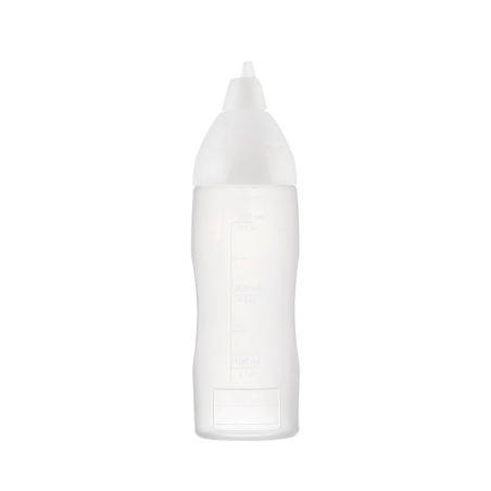 Flacon doseur 75 cl transparent Ø75x25,1cm avec valve anti-goutte