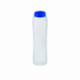 Flacon pour liquide 1L transparent et bleu Ø75x27 cm