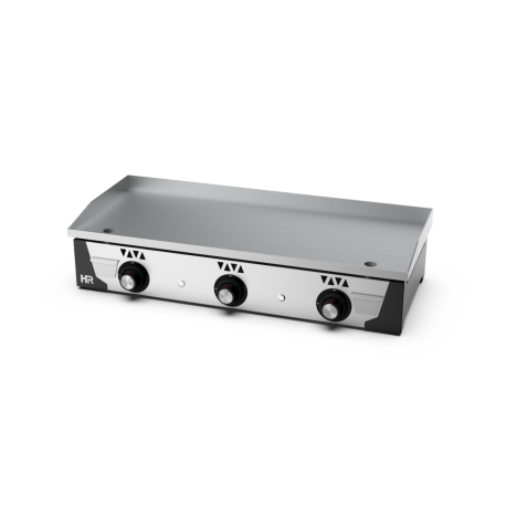 Plancha gaz - Acier rectifié 15 mm