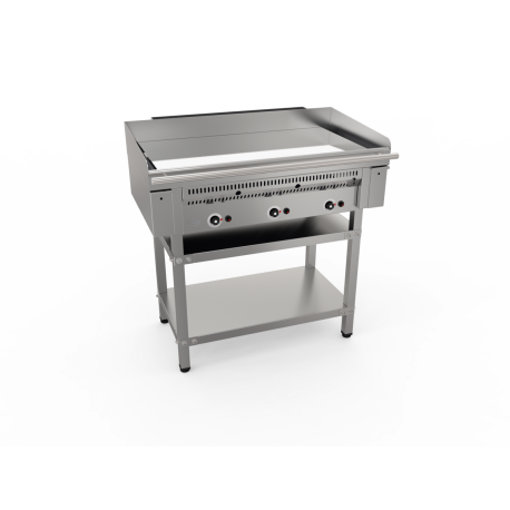 Plaque au chrome à gaz