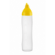 Flacon doseur 50 cl jaune Ø60x26,1 cm avec valve anti-goutte