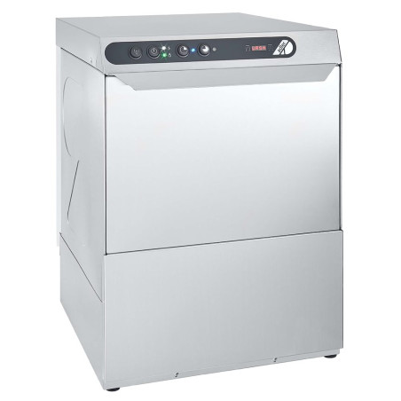 Lave-vaisselle ECOLINE 50x50 Inox AISI-34 Pompe Vidange Double Paroi Cycle 1-3 min 15L/cycle