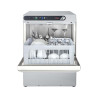 Lave-verres 40x40 ECOLINE - Pompe vidange - Inox AISI-34 - LED - Cycles 1-2 min - 15L/cycle