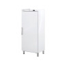 Armoire négative  -20°/-15°C  605L - 1 porte pleine - Intérieur ABS Ext. blanc - Thermostat réglable - Alarme temp