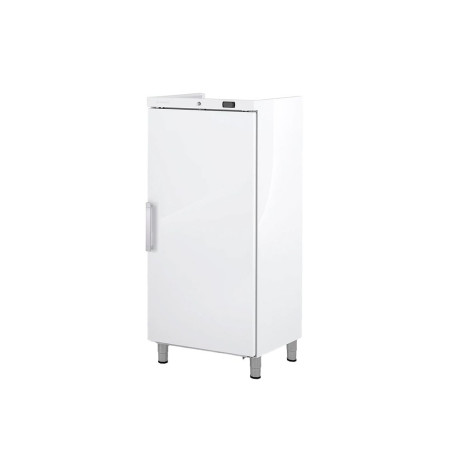 Armoire négative -20°/-15°C  495L - 1 porte - Intérieur ABS Extérieur blanc Thermostat réglable - 2 clayettes GN2/1