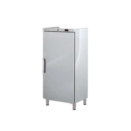 Armoire négative 495L - Extérieur inox - 1 porte pleine - Température -20°/-15°C - Alarme - 2 clayettes GN2/1