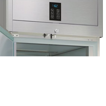 Armoire GN2/1 - Température -20°/-15°C - 645l - 1 porte réversible - Inox AISI-304 - Éclairage LED - Gaz R290