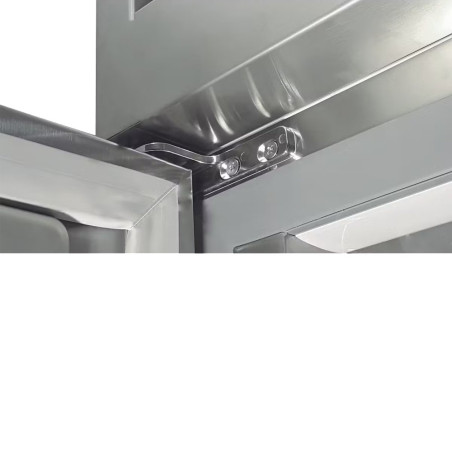 Armoire GN2/1 - Température -20°/-15°C - 645l - 1 porte réversible - Inox AISI-304 - Éclairage LED - Gaz R290