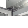 Armoire GN2/1 - Température -20°/-15°C - 645l - 1 porte réversible - Inox AISI-304 - Éclairage LED - Gaz R290