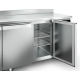 Table réfrigérée positive - Temp. +8°C/-2°C - 2 portes - 280L - 4 niveaux - ventilée