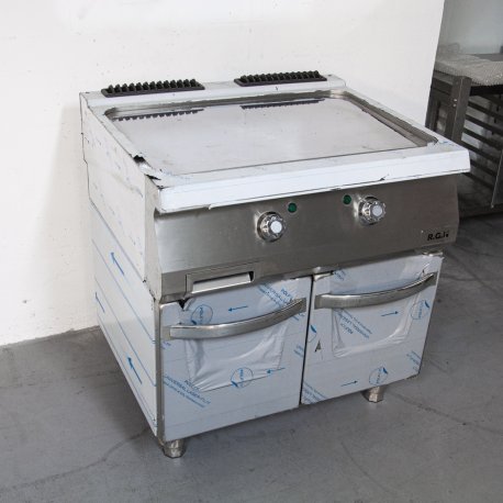 Plancha lisse sur soubassement neutre 2 portes - Reconditionné Très bon état (4/5)