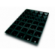 Moule silicone 600x400 mm - pyramide 61ml - Ø65x65x35 mm - 35 empreintes