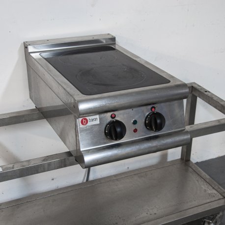 Plaque de cuisson vitrocéramique 2 zones Queen 700 - Reconditionné Bon état (3/5)