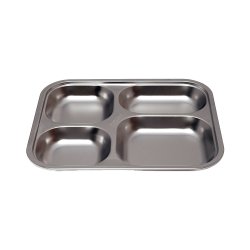 Plateau 4 compartiements - 25x20,5x2,5 cm