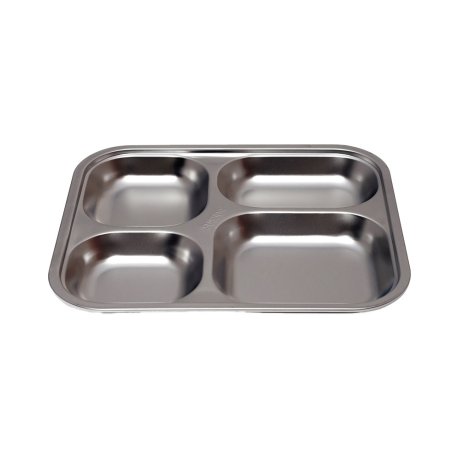 Plateau 4 compartiements - 25x20,5x2,5 cm