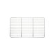Grille de cuisson en inox GN 1/1 en 530 x 325 mm - 2 traverses