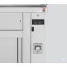 Buffet chaud pour 4 bacs GN 1/1 2,6kW en 1410 x 700 x 1313 mm