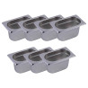 Bacs GN1/9 en acier inoxydable - Profondeur 100 mm