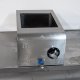 Bain-marie électrique inox à poser GN 1/2 avec robinet - 1000 W - Reconditionné Bon état (3/5)